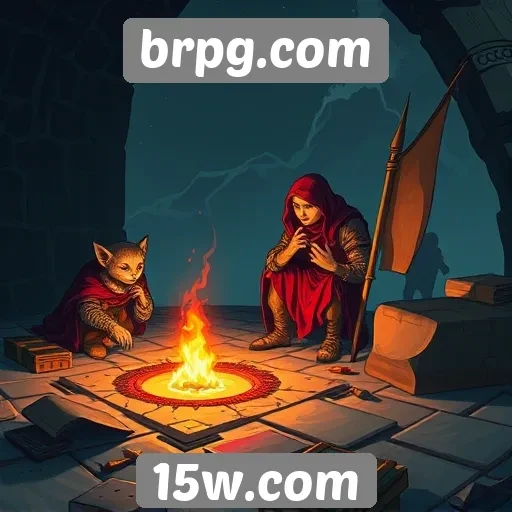Principais recursos do site brpg.com em destaque